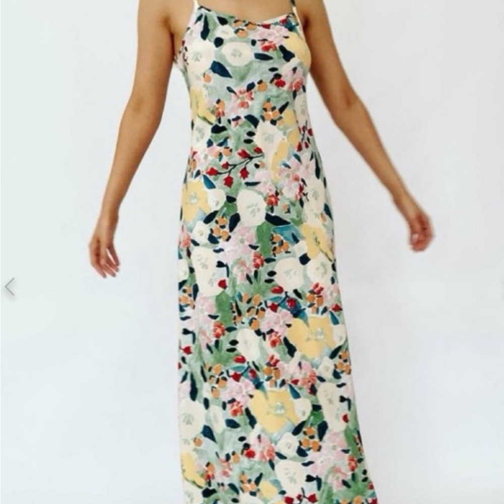VRG GRL Floral Maxi Dress